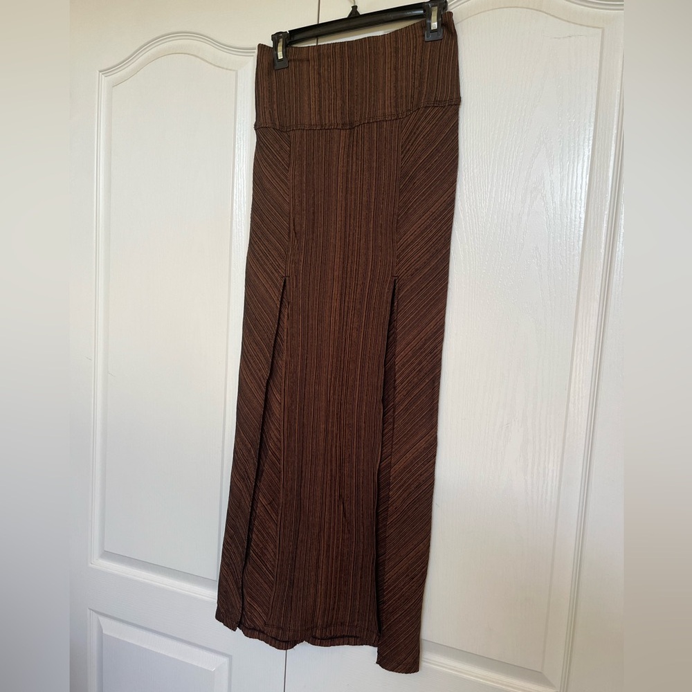 Free People Brown Pencil Skirt - Picture 1 of 3